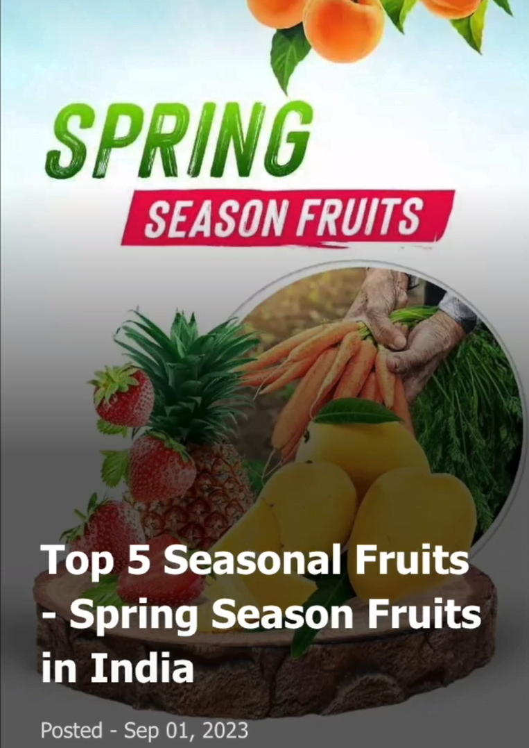 Top 5 Seasonal Fruits